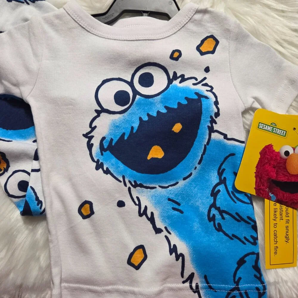 Sesame Street Cookie Monster PJ Set
